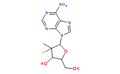 2&#039;-deoxy-2&#039;-fluoro-2&#039;-C-methyladenosine，cas818374-78-6