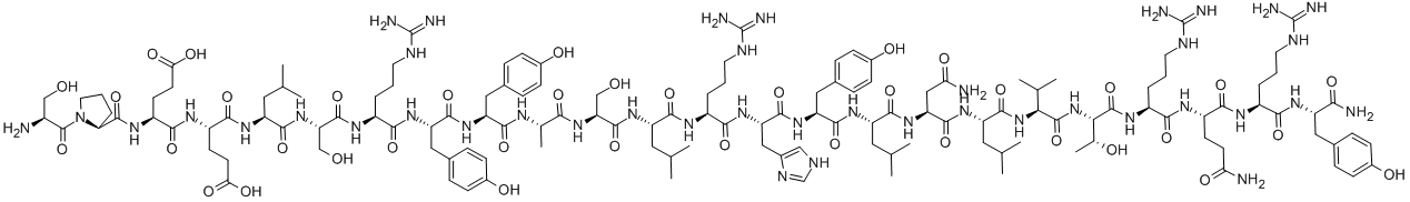 Peptide YY (13-36) (cine, mouse, porcine, rat) trifluoroacetate salt,cas:86895-09-2