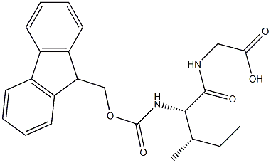 N-醛PHA-(9-芴基甲基OXY羰基)-L-异LEUCINYL-甘氨酸 (FMOC-L-异亮氨酰-甘氨酸)cas:142810-18-2