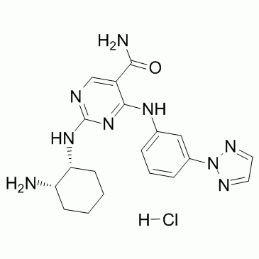 PRT062607 Hydrochloride(P505-15 Hydrochloride;BIIB057 Hydrochloride),CAS:	1370261-97-4