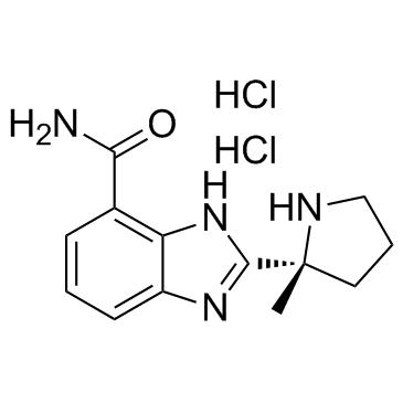 Veliparib dihydrochloride,ABT-888 dihydrochloride,CAS912445-05-7