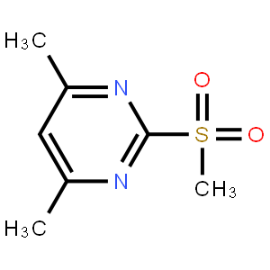 4,6-Dimethyl-2-methylsulfonylpyrimidine，cas35144-22-0