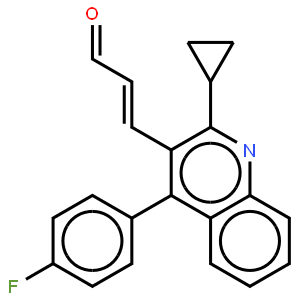 (E)-3-[2-Cyclopropyl-4-(4-fluorophenyl)-3-quinolinyl-2-propenal，cas148901-68-2