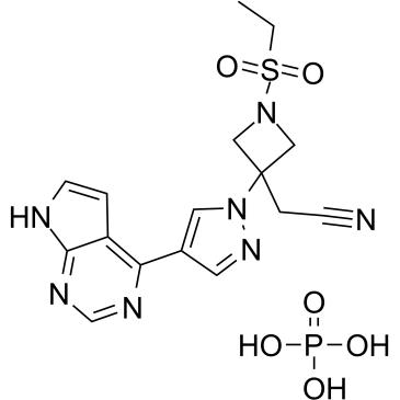 Baricitinib phosphate,LY3009104 phosphate,INCB028050 phosphate,CAS:1187595-84-1