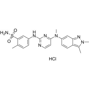 Pazopib Hydrochloride,CAS635702-64-6