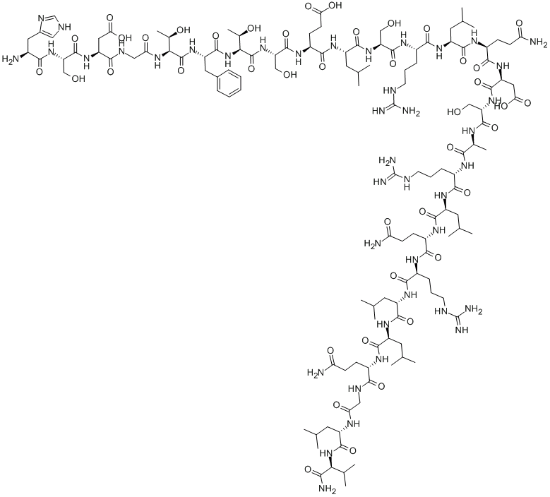 HSDGTFTSELSRLQDSARLQRLLQGLV-NH₂cas:121028-49-7