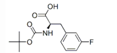 Boc-D-3-F-苯丙氨酸，cas114873-11-9