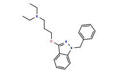 1-BENZYL-3-(3-DIETHYLAMINO-PROPOXY)-1H-INDAZOLE,cas47448-66-8