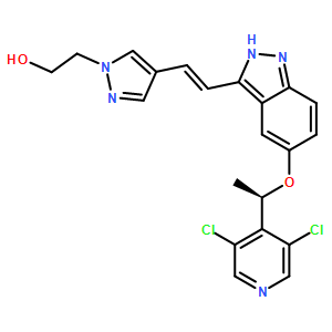 LY2874455;dovitinib;CAS:1254473-64-7