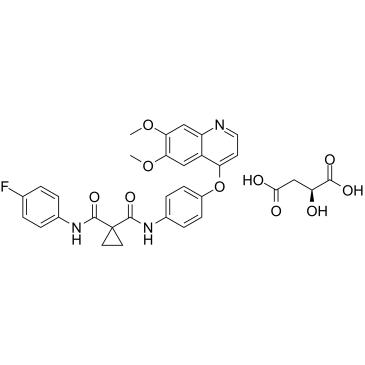 Caboztinib S-malate(XL184 S-malate;BMS-907351 S-malate)CAS:1140909-48-3