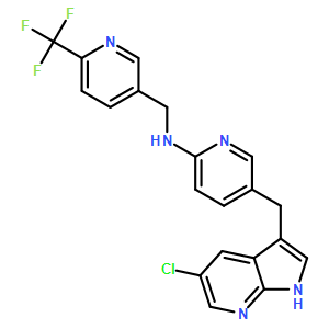 PLX-3397;Pexidartinib;CAS:1029044-16-3