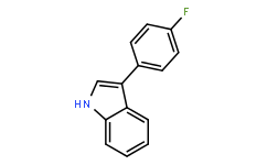 3-(4-Fluorophenyl)-1H-indole，cas101125-32-0