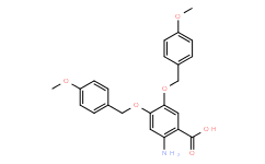 2-AMino-4,5-bis((4-Methoxybenzyl)oxy)benzoic acid,CAS1609073-29-1