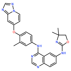 Irbinitinib;ARRY-380;ONT-380;CAS:937263-43-9