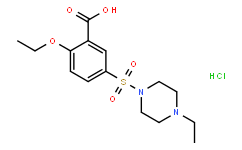 2-ethoxy-5-(4-ethylpiperazin-1-yl)sulfonylbenzoic acid,CAS1245644-35-2
