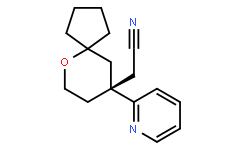 (R)-2-(9-(Pyridin-2-yl)-6-oxaspiro[4.5]dec-9-yl)acetonitrile,CAS1401031-38-6