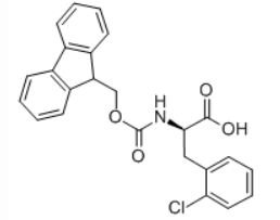 Fmoc-D-2-Cl-苯丙氨酸，cas205526-22-3，Fmoc-D-2-Chlorophenylaline