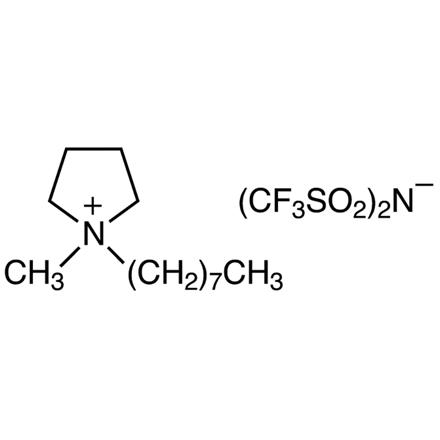 1-甲基-1-n-辛基吡咯烷鎓双(三氟甲磺酰基)亚胺,cas:927021-43-0
