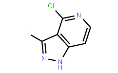 4-氯-3-碘-1H-吡唑并[4,3-C]吡啶，cas1186647-69-7