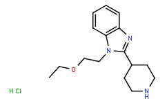 1-(2-甲氧基乙基)-2-(哌啶-4-基)-1H-苯并[d]咪唑盐酸盐，cas1841081-72-8