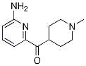 (6-氨基吡啶-2-基)(1-甲基哌啶-4-基)甲酮，cas613678-03-8