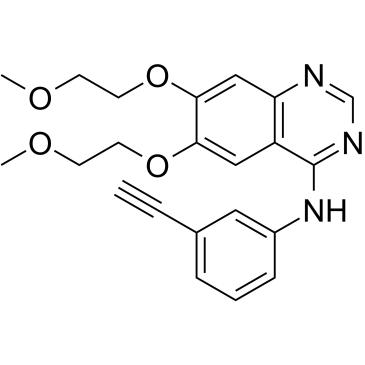 Erlotinib;NSC718781;OSI744;R1415;CAS:183321-74-6
