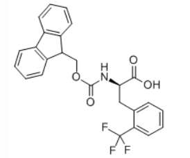 Fmoc-D-2-三氟甲基苯丙氨酸，cas号352523-15-0