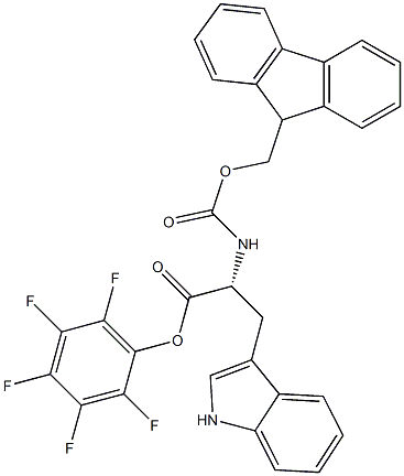 N-[芴甲氧羰基]-D-色氨酸五氟甲基酯cas:136554-94-4