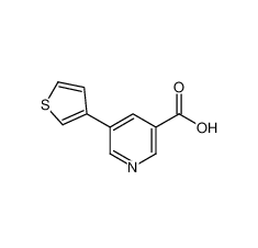 5-(噻吩-3-基)吡啶-3-羧酸cas:893723-32-5