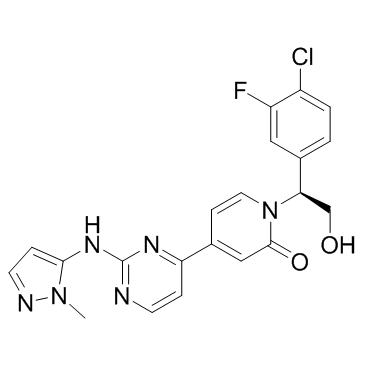 Ravoxertinib(GDC-0994)CAS:1453848-26-4