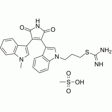 RO31-8220 mesylate,CAS:138489-18-6