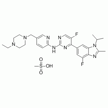 Abemaciclib methesulfonate(LY2835219 methesulfonate)CAS:1231930-82-7