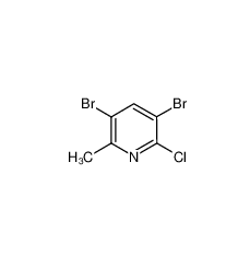 2-氯-3,5-二溴-6-甲基吡啶cas:1000018-58-5