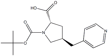 反-BOC-4-（吡啶-4-基甲基）-L-脯氨酸cas:959581-01-2
