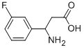 DL-3-氨基-3-(3-氟苯基)丙酸cas:117391-51-2