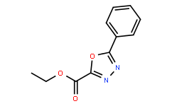 2-Phenyl-1.3.4-oxdiazol-carbonsaeure-(5)-aethylester，cas16691-25-1