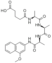 Glutaryl-Ala-Ala-Ala-4MβNAcas:70996-04-2