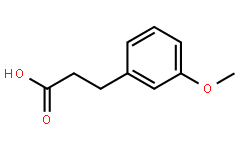 3-(3-Methoxyphenyl)propionic acid，cas10516-71-9