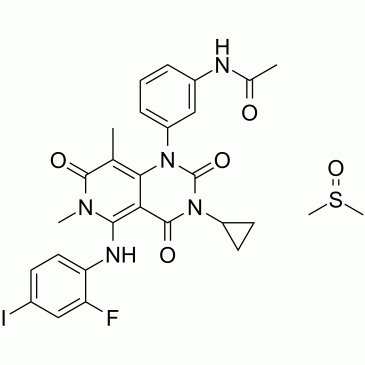 Trametinib DMSO solvate,CAS1187431-43-1
