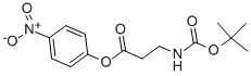 BOC-β-丙氨酸-对硝基苯酯cas:17547-09-0