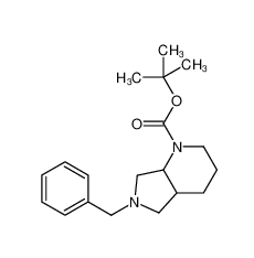 八氢-6-(苯基甲基)-1H-吡咯并[3,4-b]吡啶-1-羧酸 1,1-二甲基乙酯cas:159877-35-7