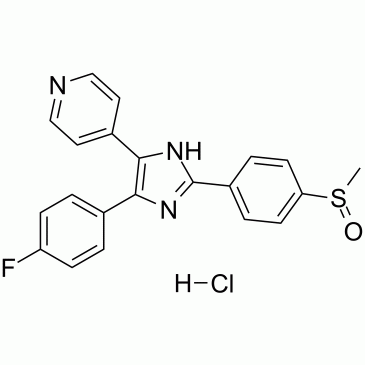 SB 203580 hydrochloride,CAS869185-85-3