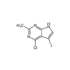4-氯-5-碘-2-甲基-7H-吡咯并[2,3-d]嘧啶cas:1060815-92-0
