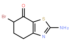 2-amino-6-bromo-5,6-dihydrobenzothiazol-7(4H)-one，cas1001648-73-2