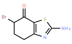 2-amino-6-bromo-5,6-dihydrobenzothiazol-7(4H)-one,cas1001648-73-2