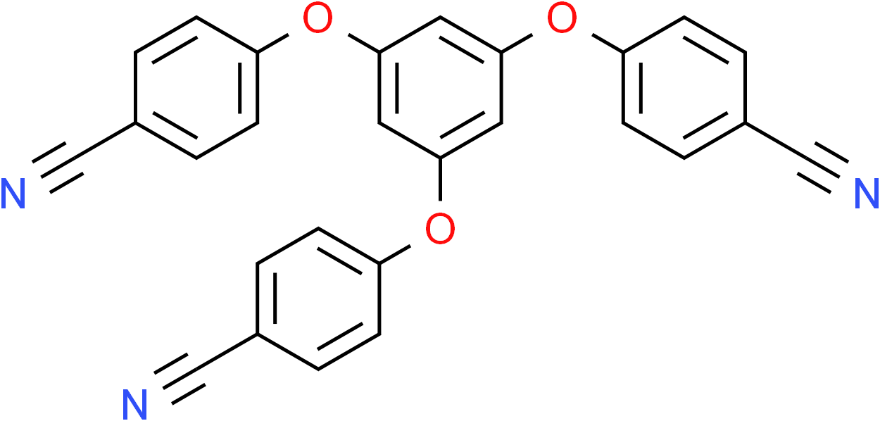Benzonitrile,4,4',4''-[1,3,5-benzenetriyltris(oxy)]tris-(9CI)，cas382137-86-2