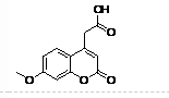 7-甲氧基-2-氧代-2H-1-苯并吡喃-4-乙酸CAS:62935-72-2
