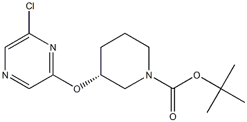 tert-butyl(R)-3-((6-chloropyrazin-2-yl)oxy)piperidine-1-carboxylate，cas1147998-31-9