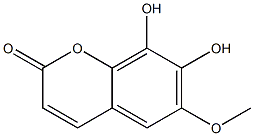 7,8-二羟基-6-甲氧基-2H-苯并吡喃-2-酮cas:574-84-5