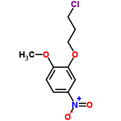 2-(3-Chloropropoxy)-1-methoxy-4-nitrobenzene，cas92878-95-0
